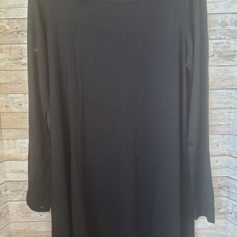 Gap Womans Long Sleeve Swing Dress - Picture 3 of 4